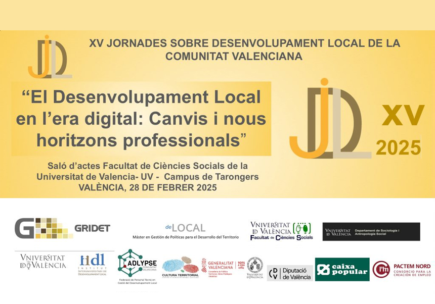 Arranquen ja les Jornades sobre Desenvolupament Local de la Comunitat Valenciana 2025